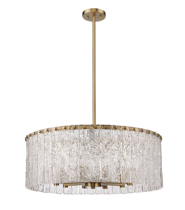 Z-Lite Canada - 1943P26-MGLD - Ten Light Chandelier - Glacier - Modern Gold