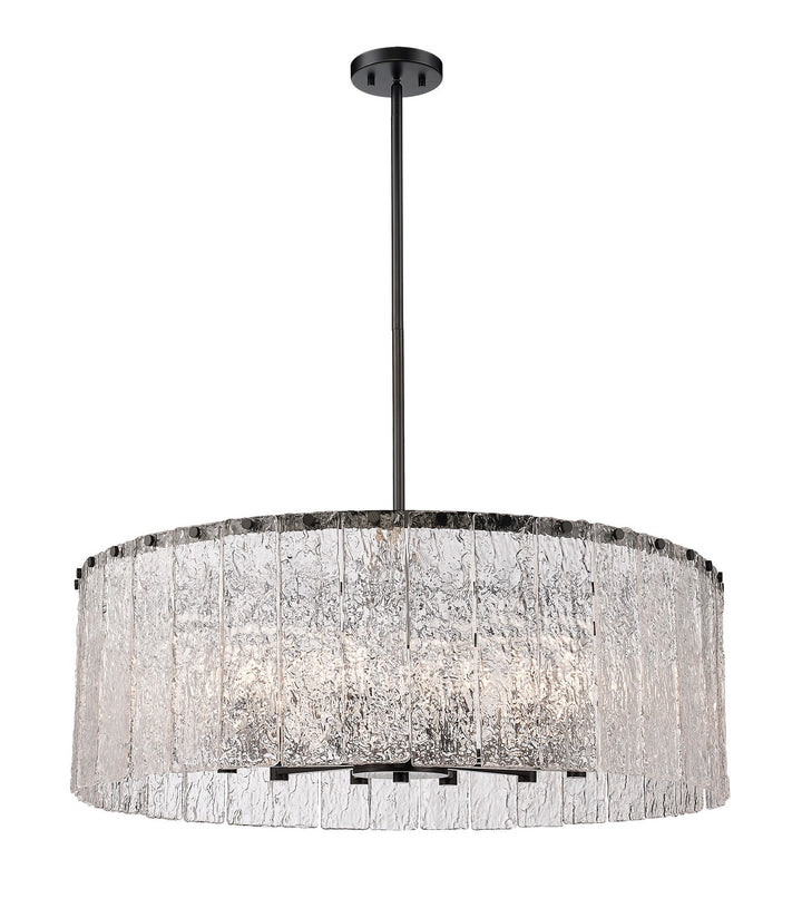 Z-Lite Canada - 1943P32-MB - 12 Light Chandelier - Glacier - Matte Black