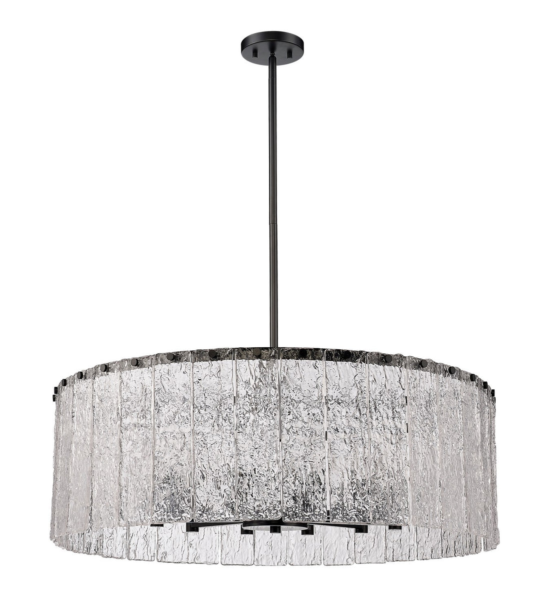 Z-Lite Canada - 1943P32-MB - 12 Light Chandelier - Glacier - Matte Black
