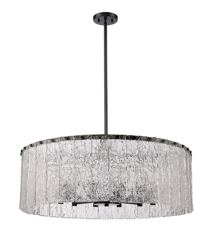 Z-Lite Canada - 1943P32-MB - 12 Light Chandelier - Glacier - Matte Black