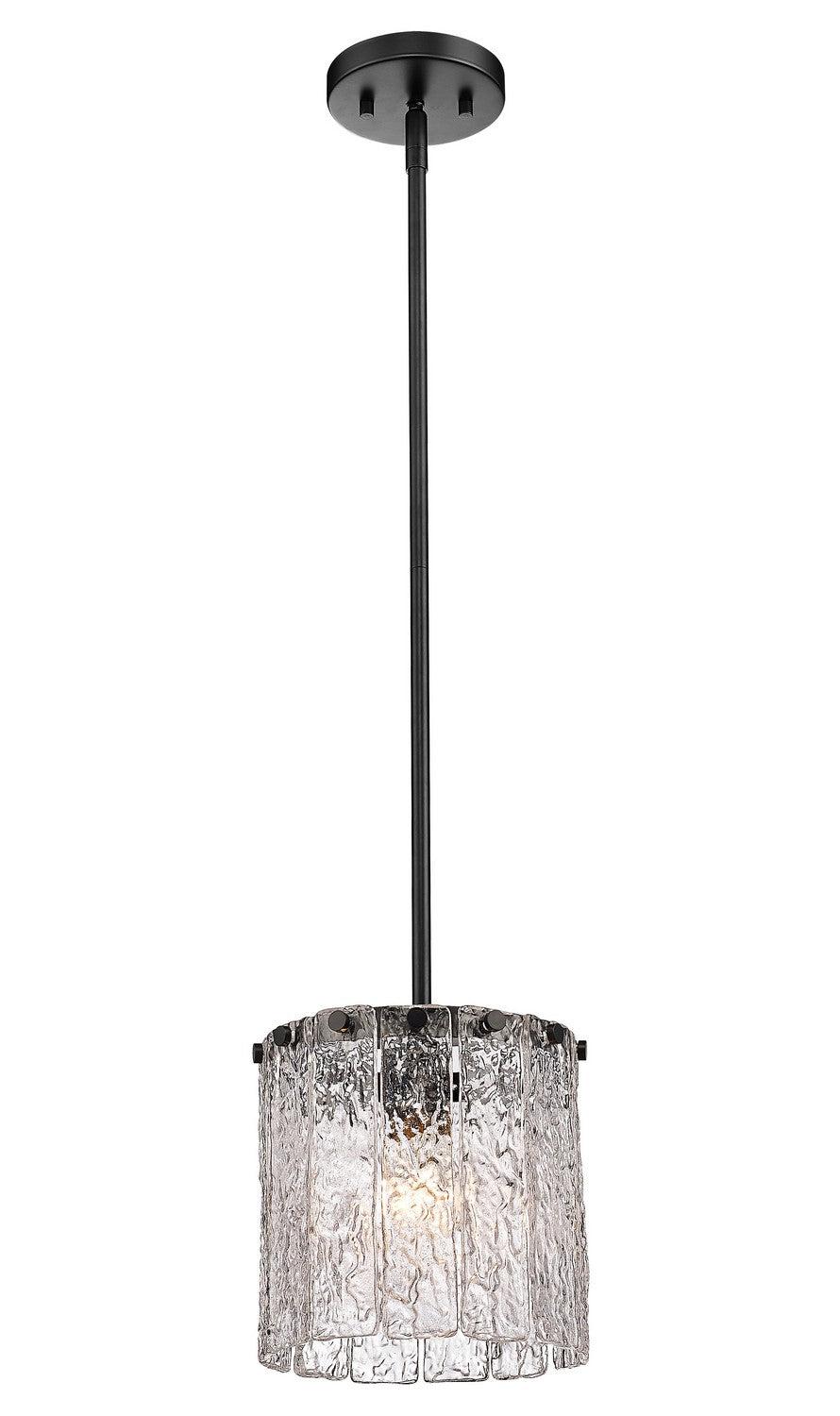 Z-Lite Canada - 1943P8-MB - One Light Pendant - Glacier - Matte Black