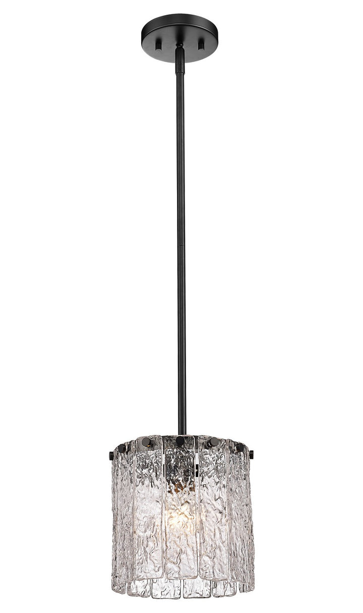Z-Lite Canada - 1943P8-MB - One Light Pendant - Glacier - Matte Black