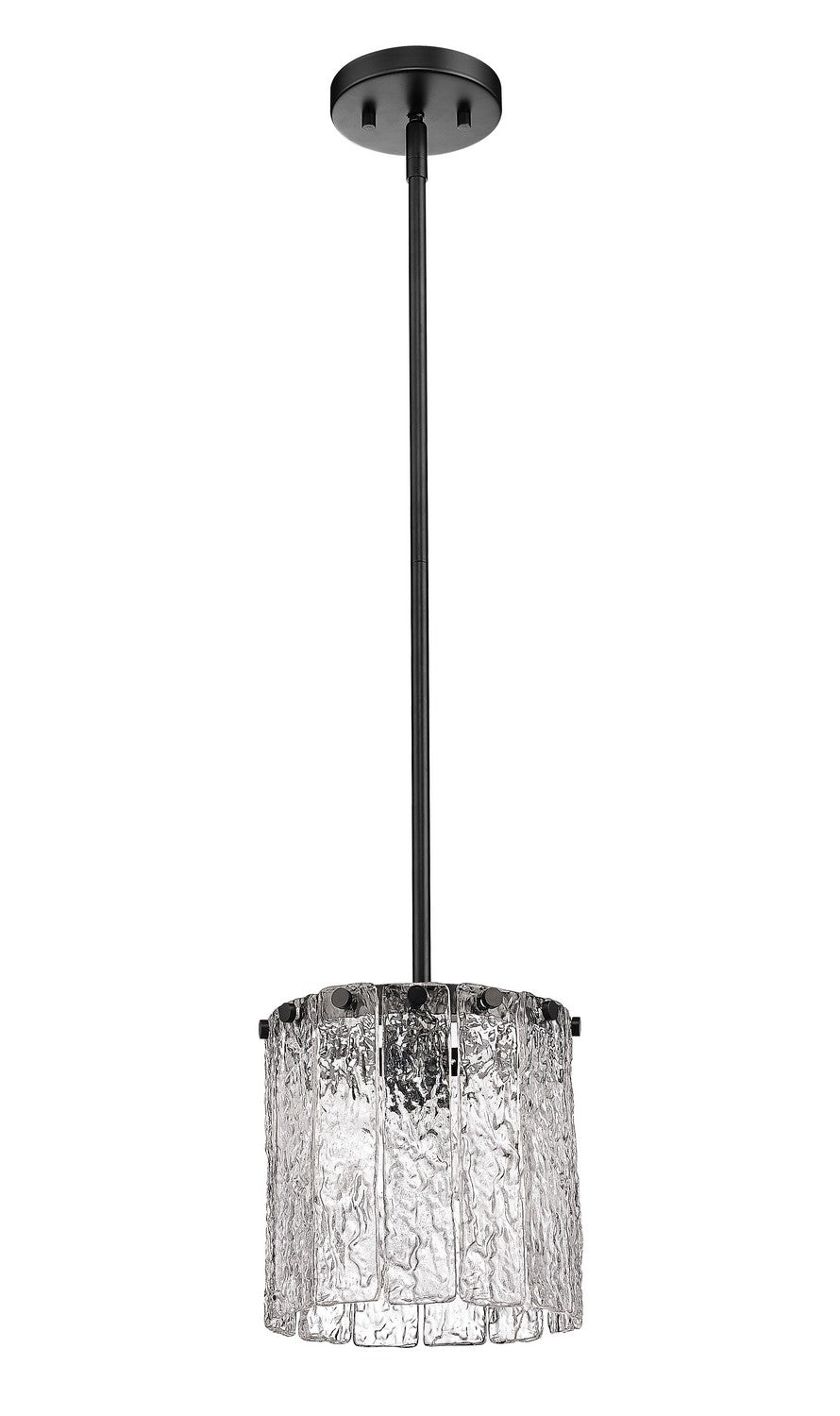 Z-Lite Canada - 1943P8-MB - One Light Pendant - Glacier - Matte Black