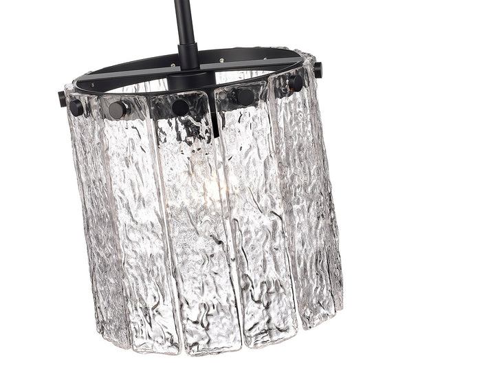 Z-Lite Canada - 1943P8-MB - One Light Pendant - Glacier - Matte Black