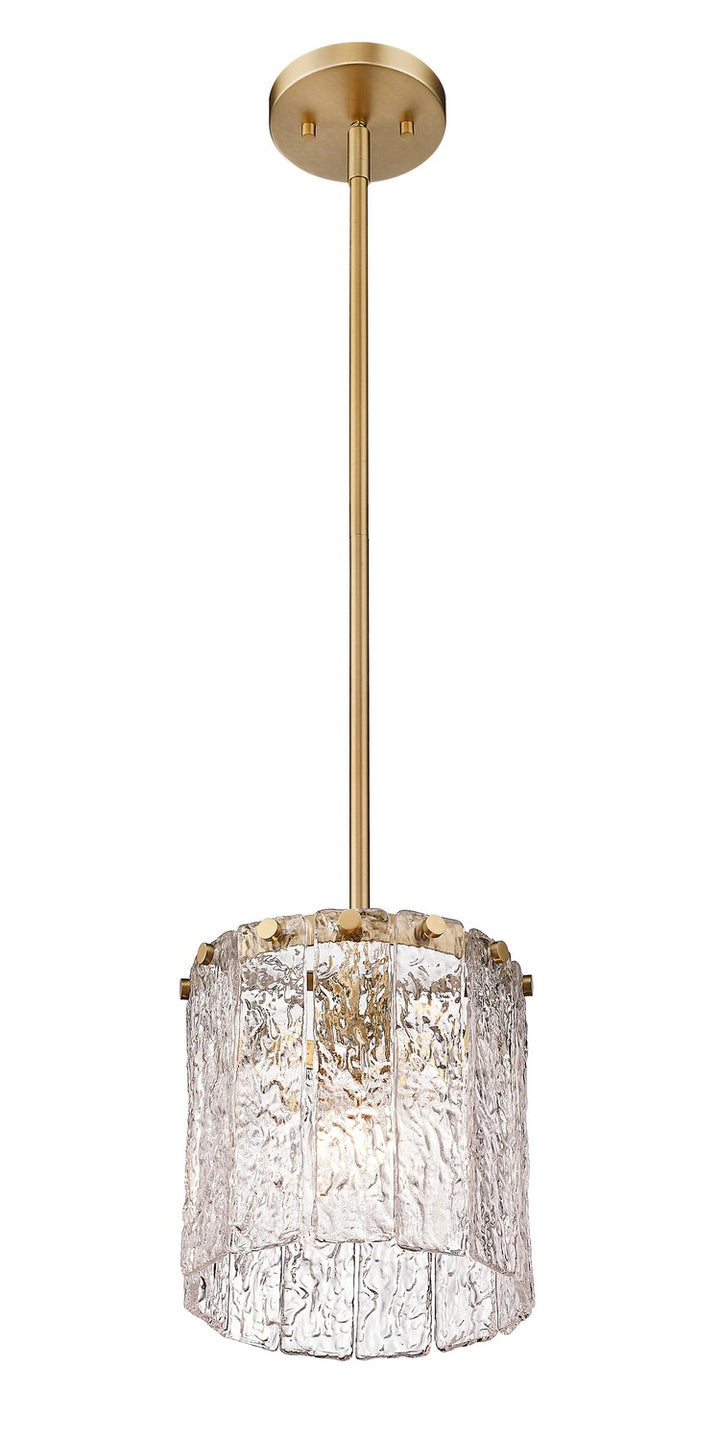 Z-Lite Canada - 1943P8-MGLD - One Light Pendant - Glacier - Modern Gold