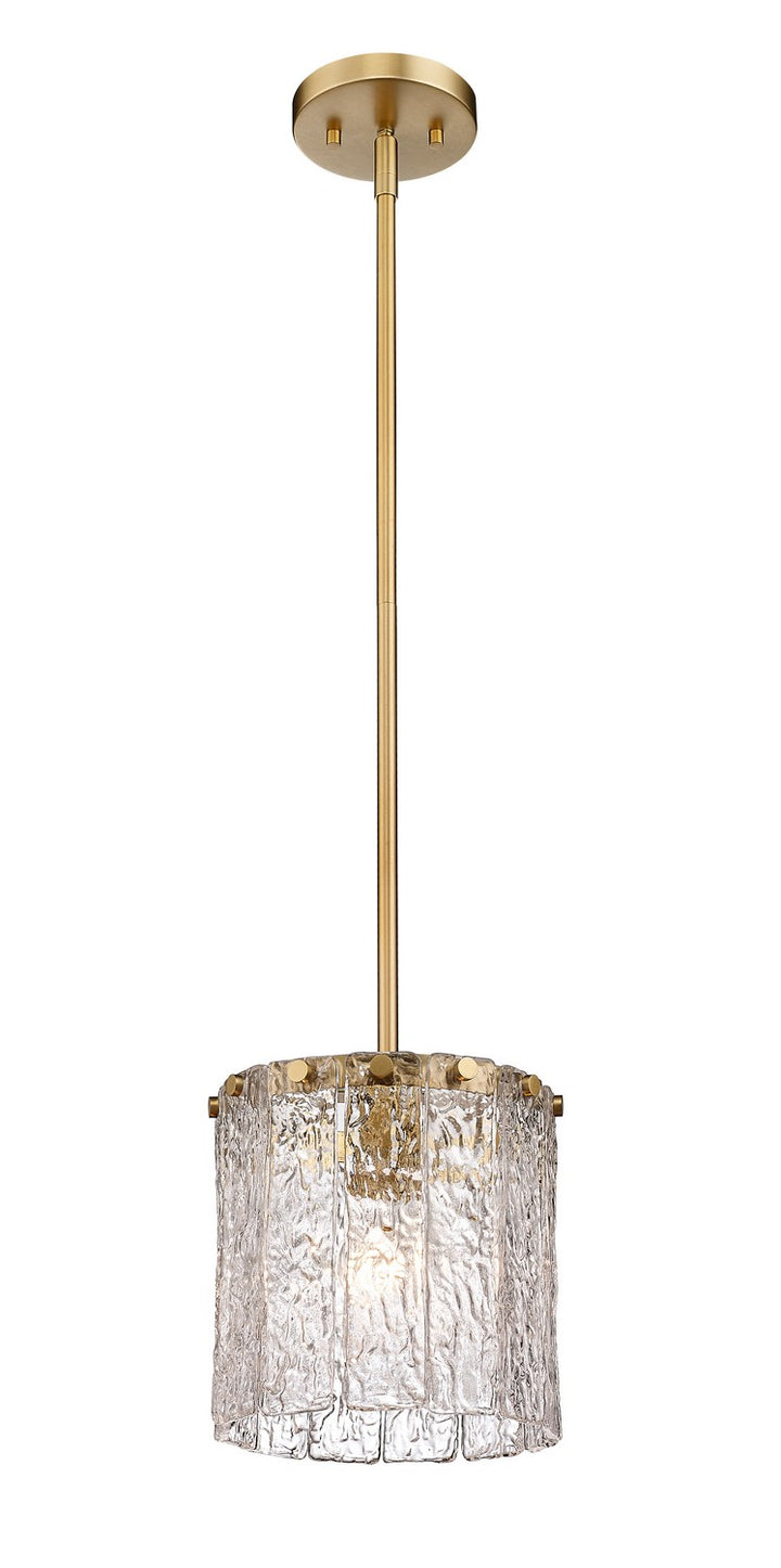 Z-Lite Canada - 1943P8-MGLD - One Light Pendant - Glacier - Modern Gold