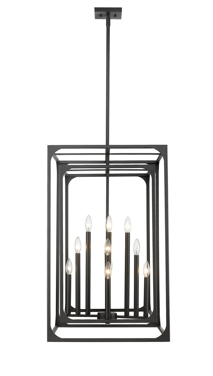 Z-Lite Canada - 3038-12MB - 12 Light Chandelier - Easton - Matte Black