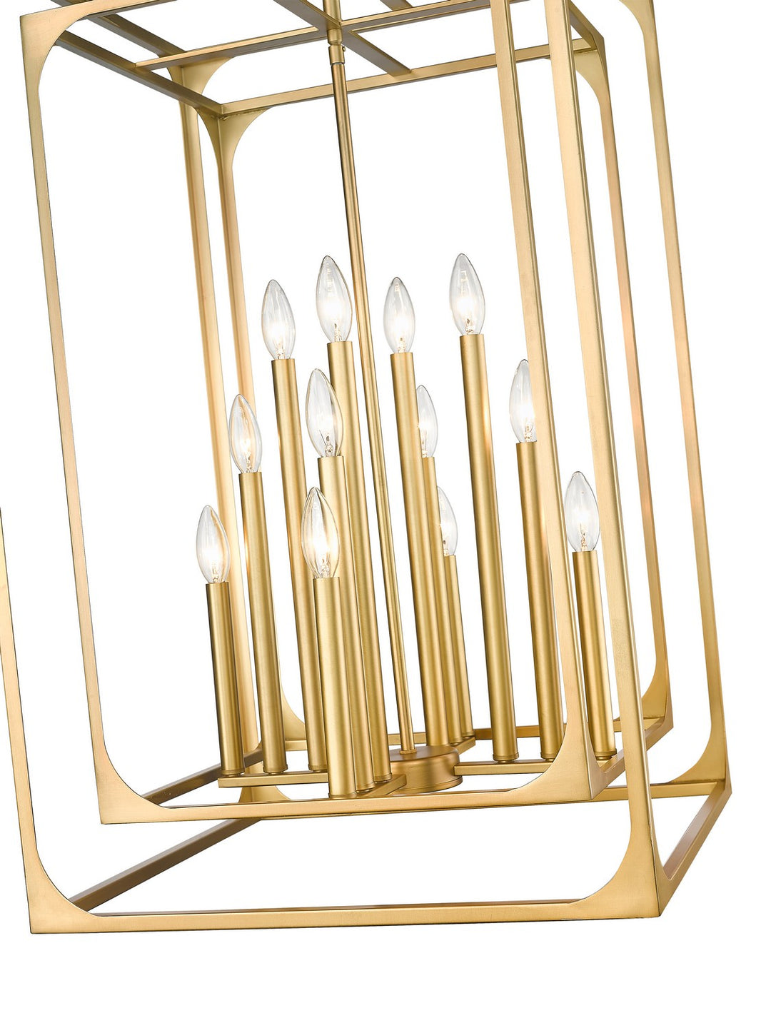 Z-Lite Canada - 3038-12RB - 12 Light Chandelier - Easton - Rubbed Brass