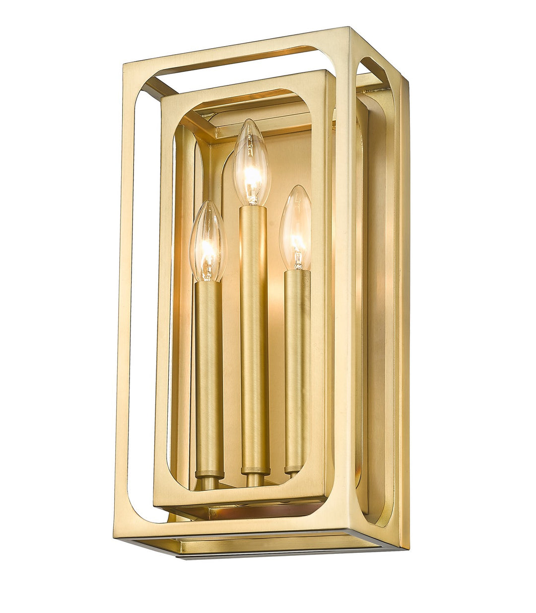 Z-Lite Canada - 3038-3S-RB - Three Light Wall Sconce - Easton - Rubbed Brass
