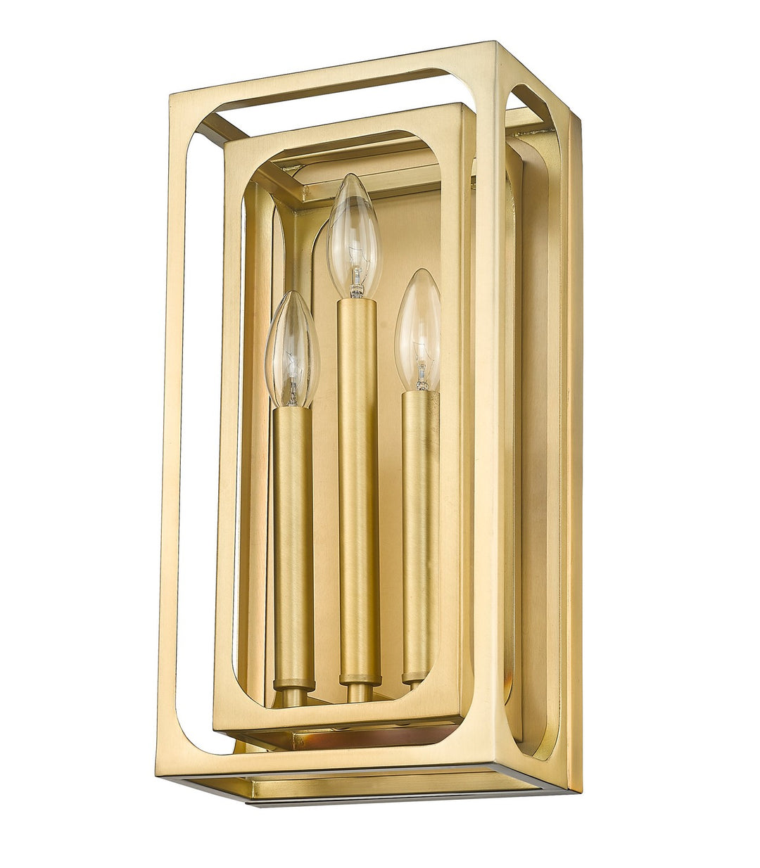 Z-Lite Canada - 3038-3S-RB - Three Light Wall Sconce - Easton - Rubbed Brass