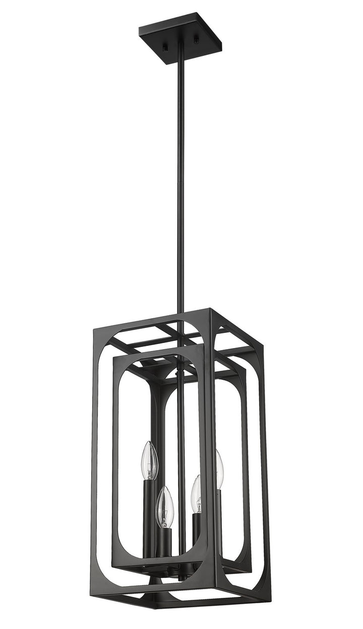 Z-Lite Canada - 3038-4MB - Four Light Chandelier - Easton - Matte Black
