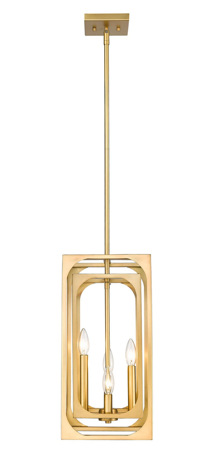 Z-Lite Canada - 3038-4RB - Four Light Chandelier - Easton - Rubbed Brass