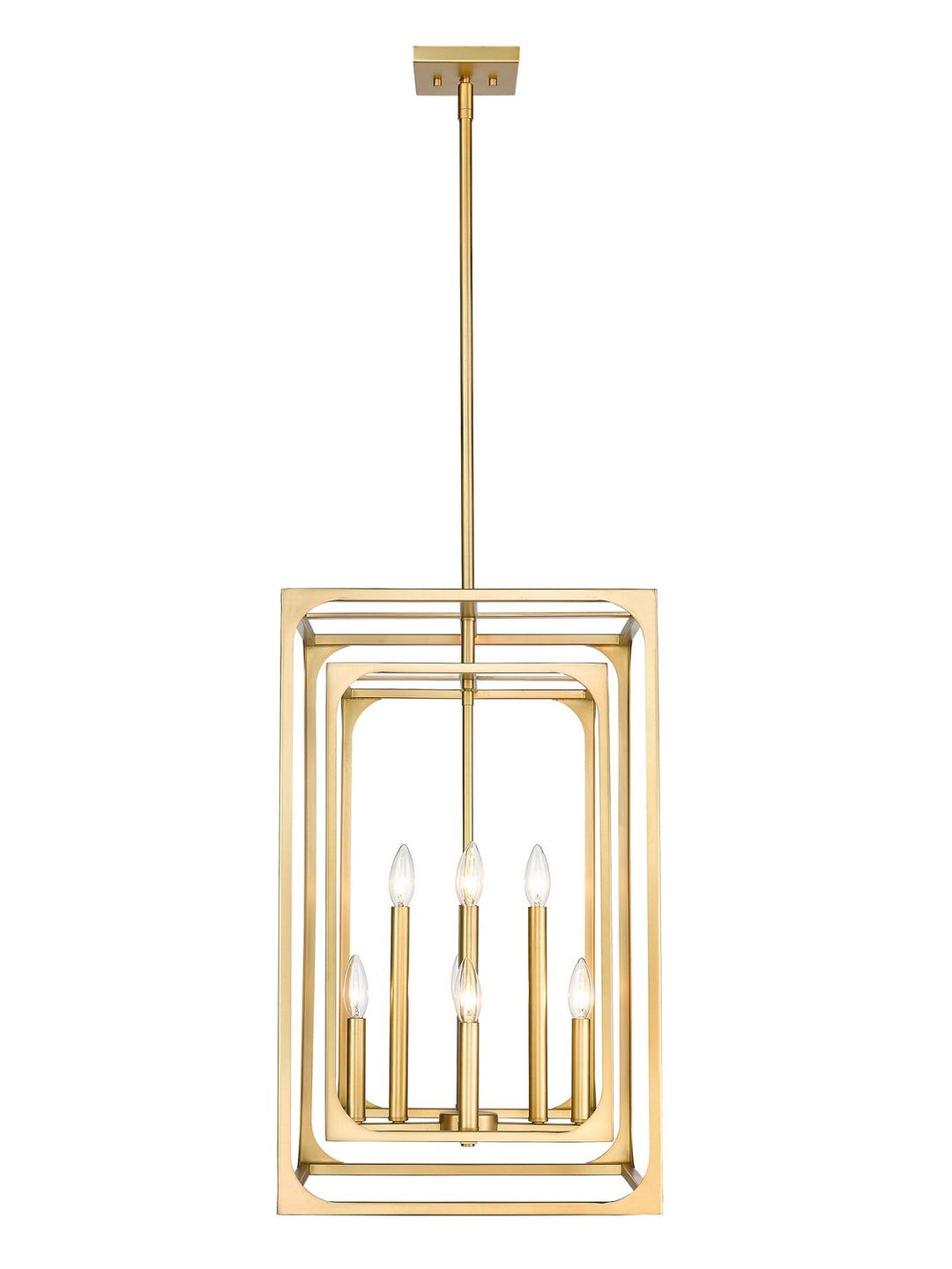 Z-Lite Canada - 3038-8RB - Eight Light Chandelier - Easton - Rubbed Brass