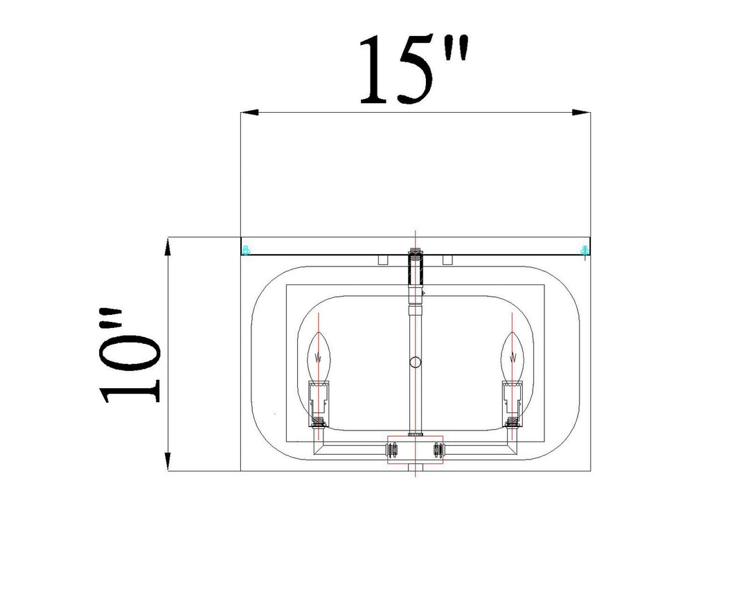 Z-Lite Canada - 3038F-RB - Four Light Flush Mount - Easton - Rubbed Brass