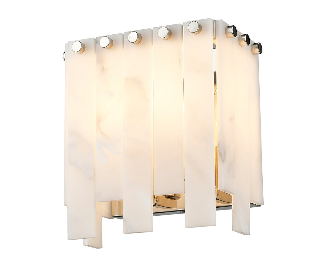 Z-Lite Canada - 345-2S-PN - Two Light Wall Sconce - Viviana - Polished Nickel