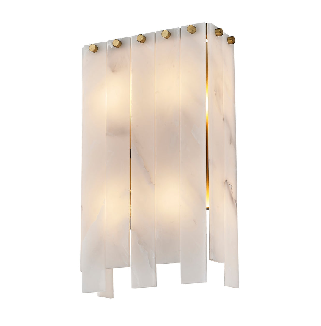 Z-Lite Canada - 345-4S-RB - Four Light Wall Sconce - Viviana - Rubbed Brass