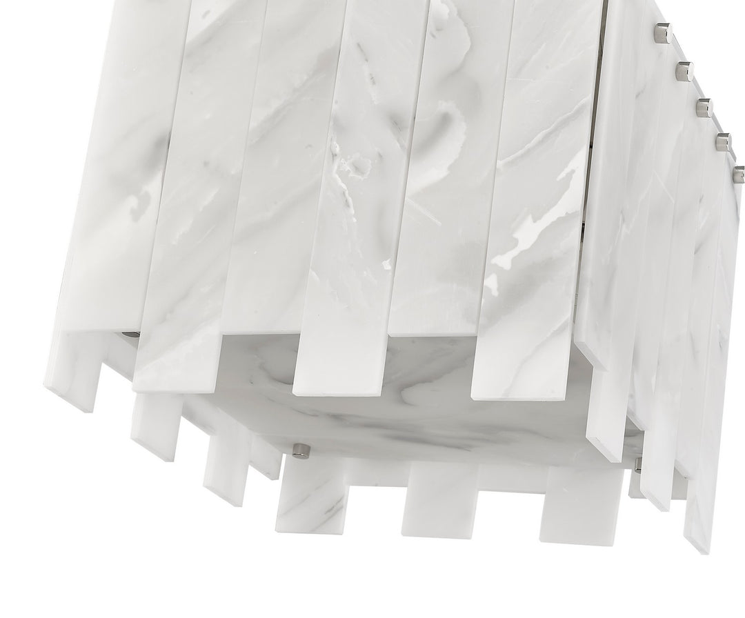 Z-Lite Canada - 345F13-PN - Four Light Flush Mount - Viviana - Polished Nickel