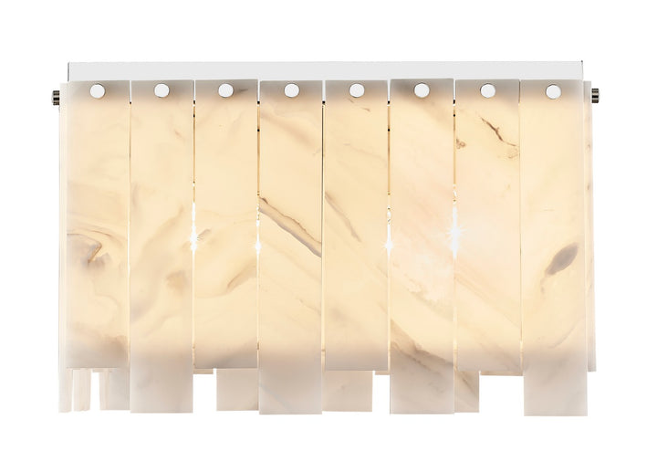 Z-Lite Canada - 345F17-PN - Six Light Flush Mount - Viviana - Polished Nickel