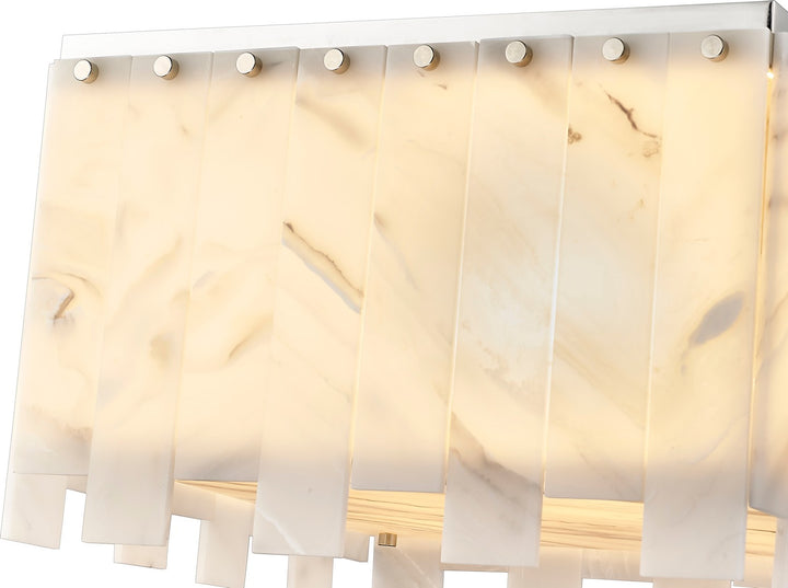 Z-Lite Canada - 345F17-PN - Six Light Flush Mount - Viviana - Polished Nickel