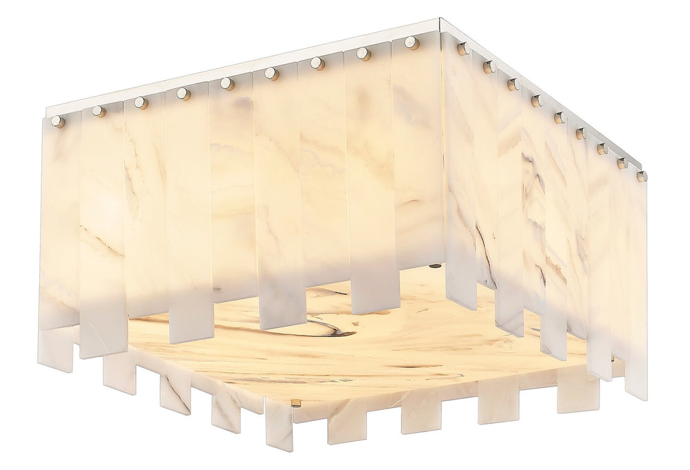 Z-Lite Canada - 345F20-PN - Nine Light Flush Mount - Viviana - Polished Nickel