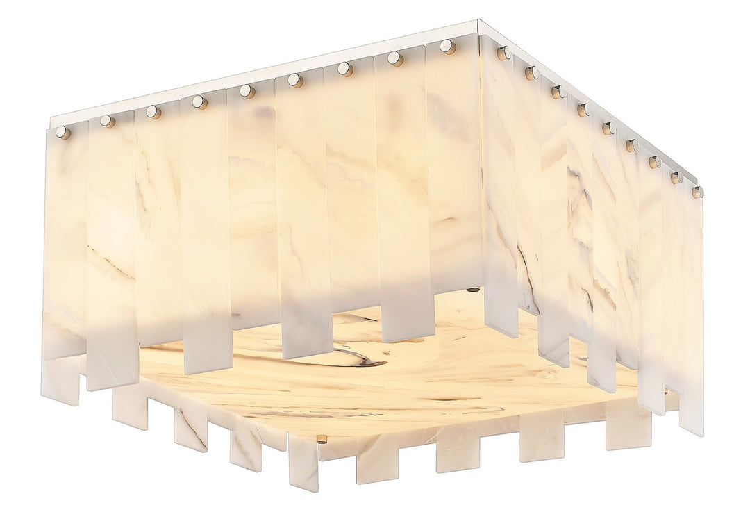 Z-Lite Canada - 345F20-PN - Nine Light Flush Mount - Viviana - Polished Nickel