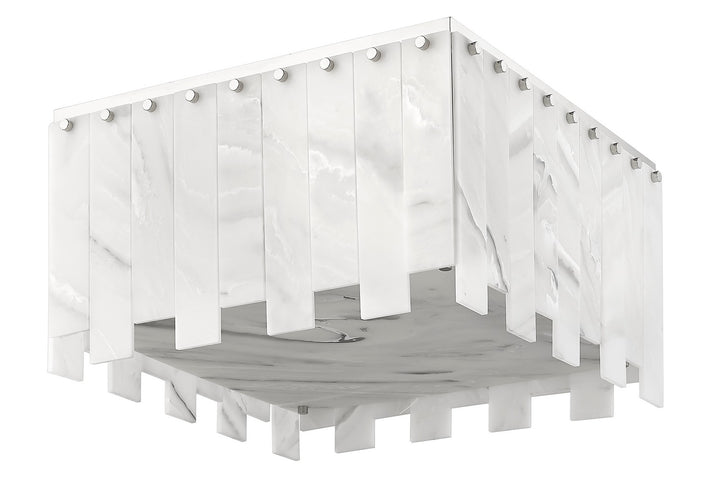 Z-Lite Canada - 345F20-PN - Nine Light Flush Mount - Viviana - Polished Nickel