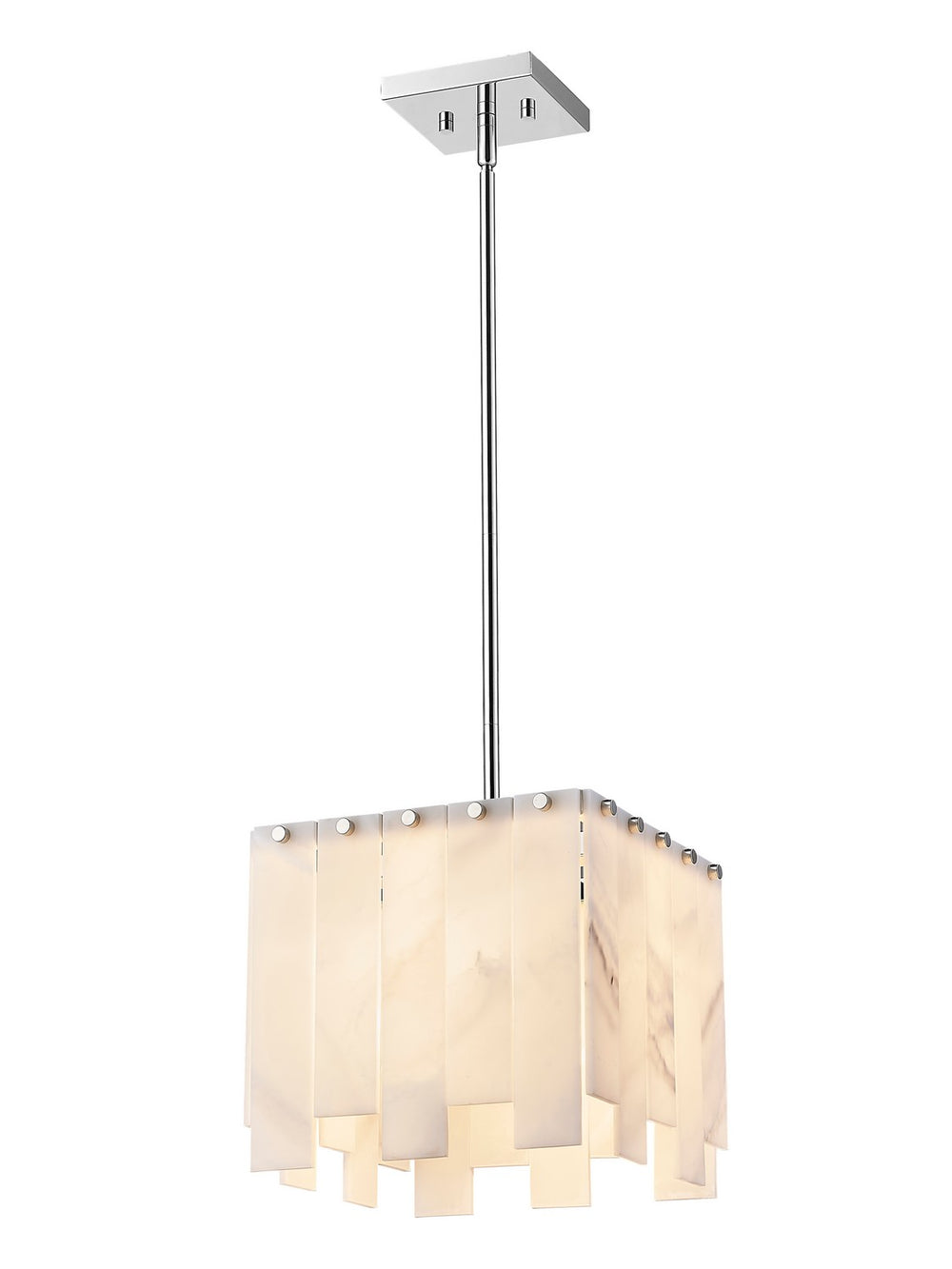 Z-Lite Canada - 345P12-PN - One Light Pendant - Viviana - Polished Nickel