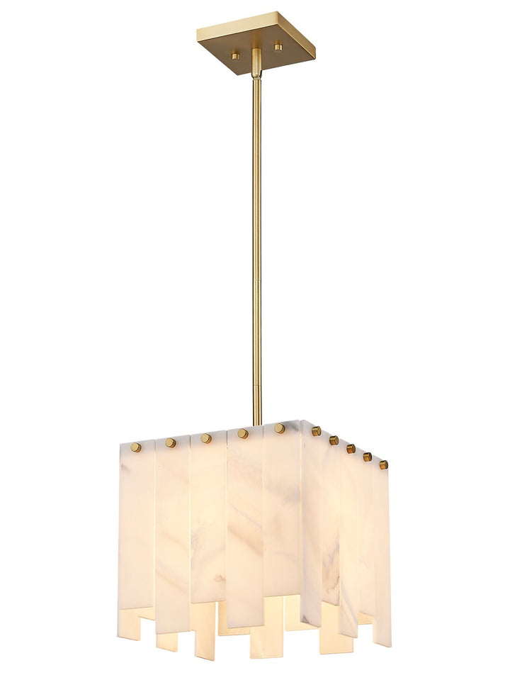 Z-Lite Canada - 345P12-RB - One Light Pendant - Viviana - Rubbed Brass