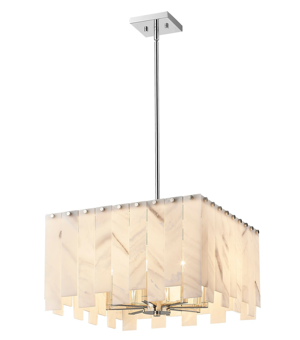 Z-Lite Canada - 345P20-PN - Eight Light Chandelier - Viviana - Polished Nickel