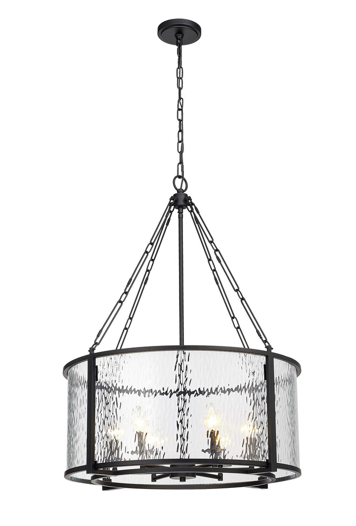 Z-Lite Canada - 346P26-MB - Six Light Chandelier - Barrington - Matte Black