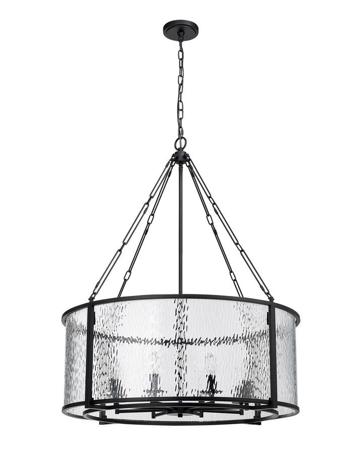 Z-Lite Canada - 346P32-MB - Eight Light Chandelier - Barrington - Matte Black