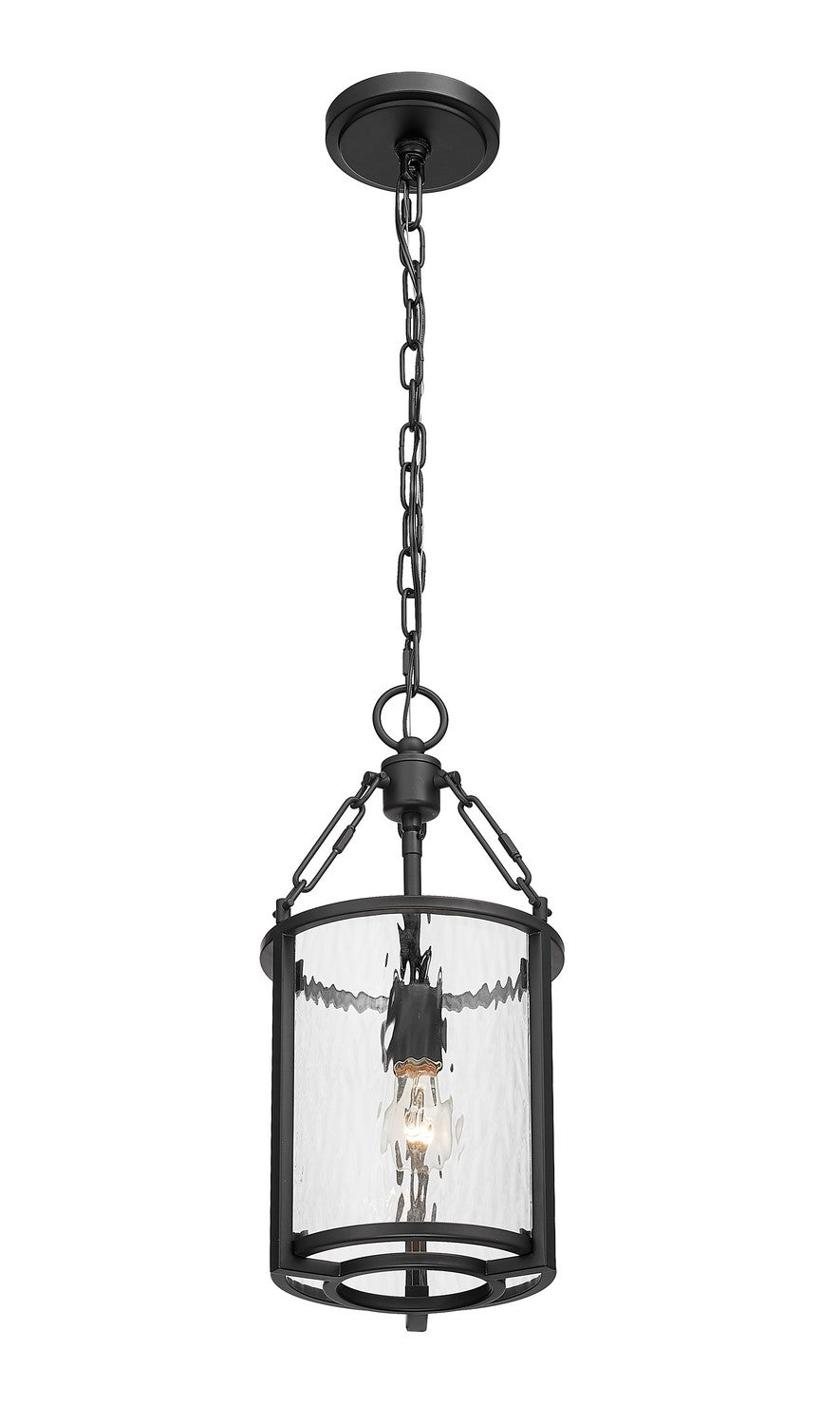Z-Lite Canada - 346P8-MB - One Light Pendant - Barrington - Matte Black