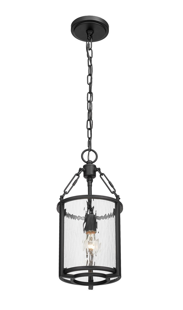 Z-Lite Canada - 346P8-MB - One Light Pendant - Barrington - Matte Black