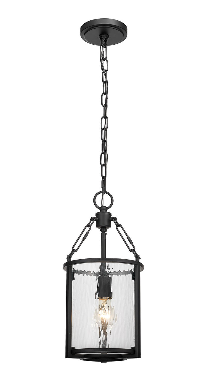 Z-Lite Canada - 346P8-MB - One Light Pendant - Barrington - Matte Black