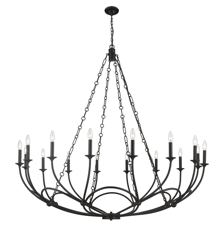 Z-Lite Canada - 3500-16MB - 16 Light Chandelier - Arabella - Matte Black