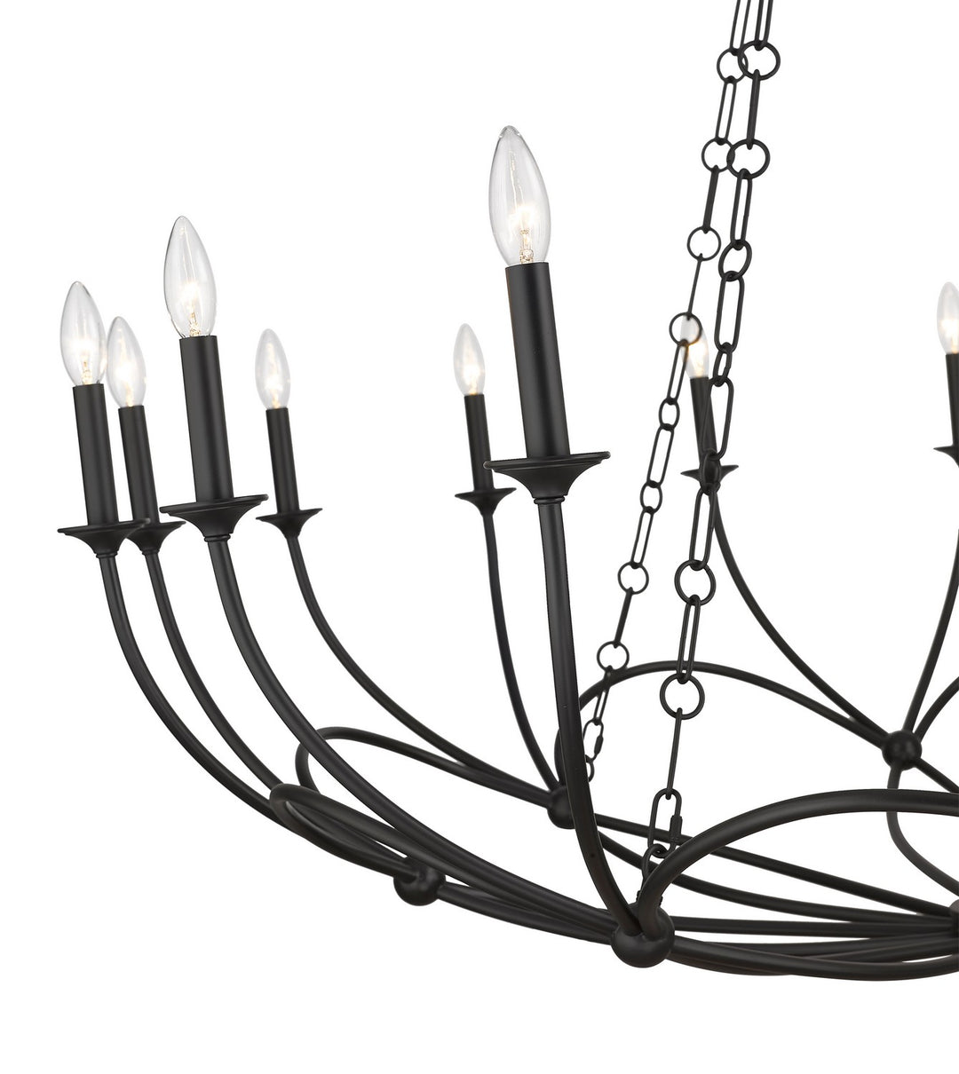 Z-Lite Canada - 3500-16MB - 16 Light Chandelier - Arabella - Matte Black