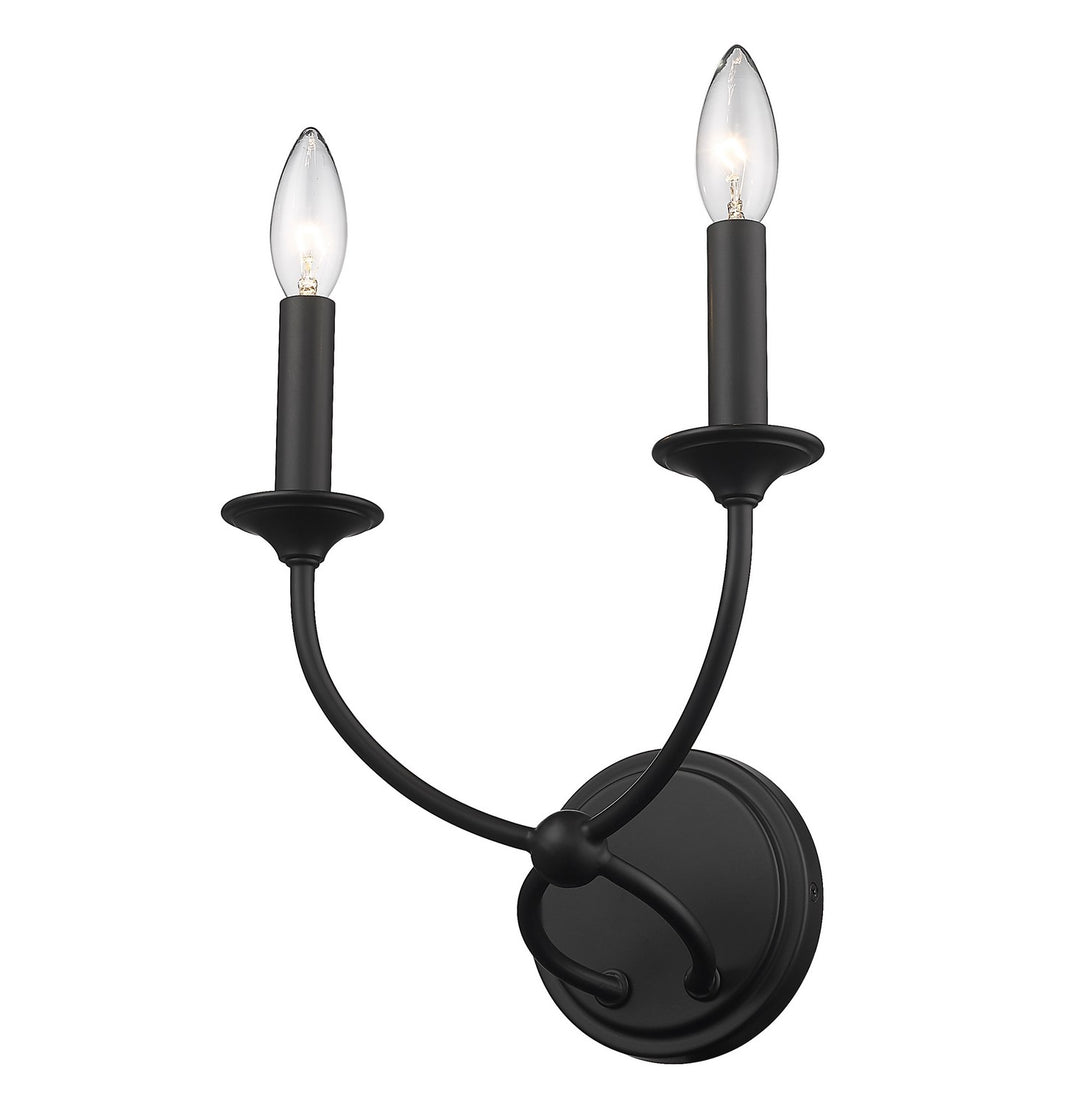 Z-Lite Canada - 3500-2S-MB - Two Light Wall Sconce - Arabella - Matte Black