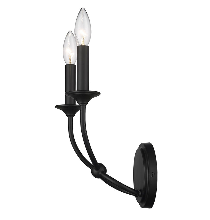 Z-Lite Canada - 3500-2S-MB - Two Light Wall Sconce - Arabella - Matte Black