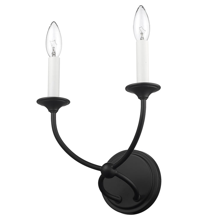 Z-Lite Canada - 3500-2S-MB - Two Light Wall Sconce - Arabella - Matte Black