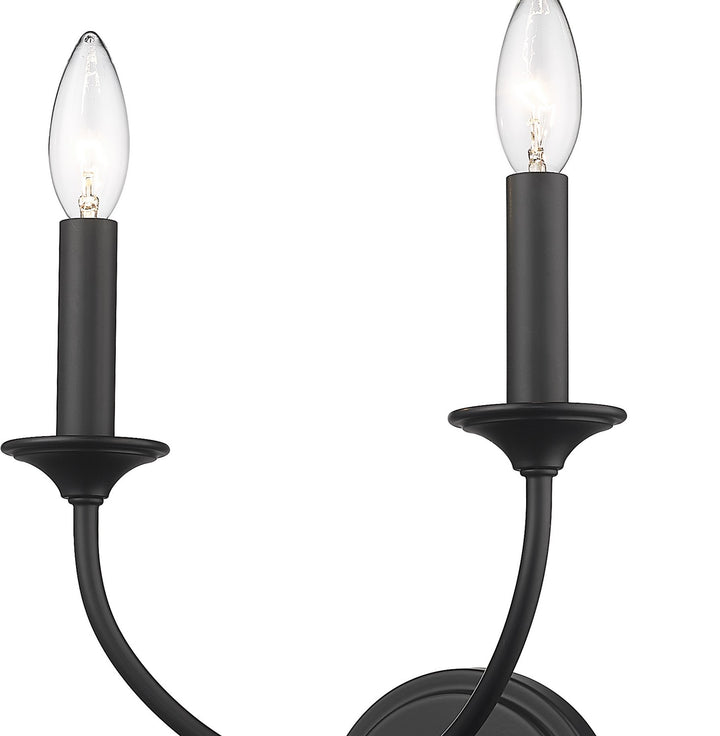 Z-Lite Canada - 3500-2S-MB - Two Light Wall Sconce - Arabella - Matte Black