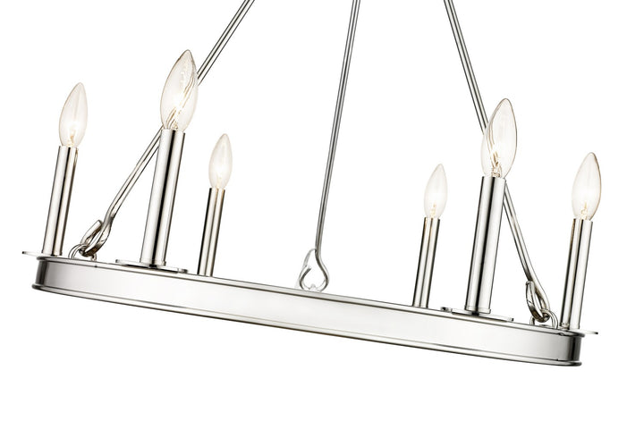 Z-Lite Canada - 482R-6PN - Six Light Chandelier - Barclay - Polished Nickel