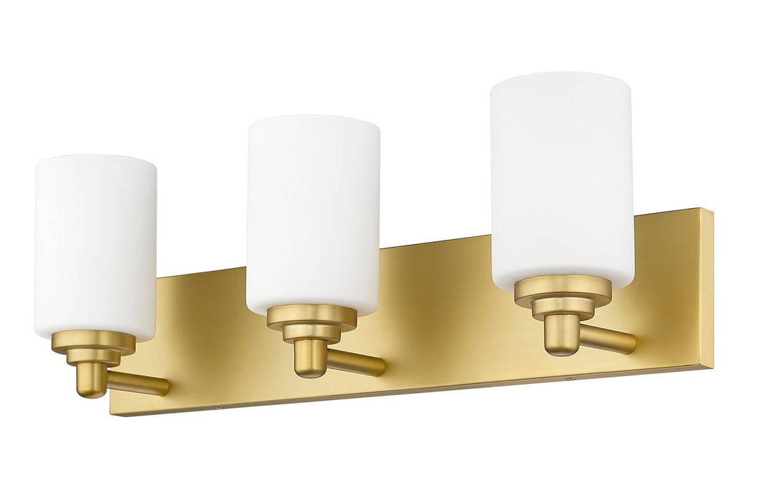 Z-Lite Canada - 485-3V-BG - Three Light Vanity - Soledad - Brushed Gold