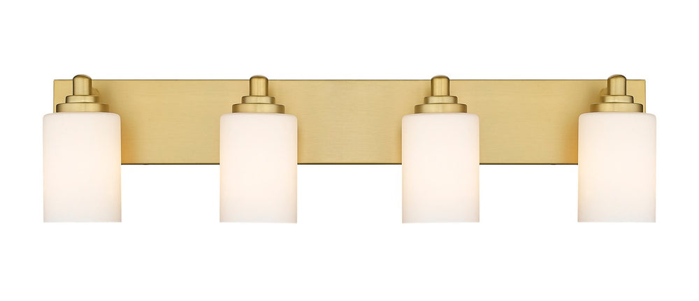 Z-Lite Canada - 485-4V-BG - Four Light Vanity - Soledad - Brushed Gold