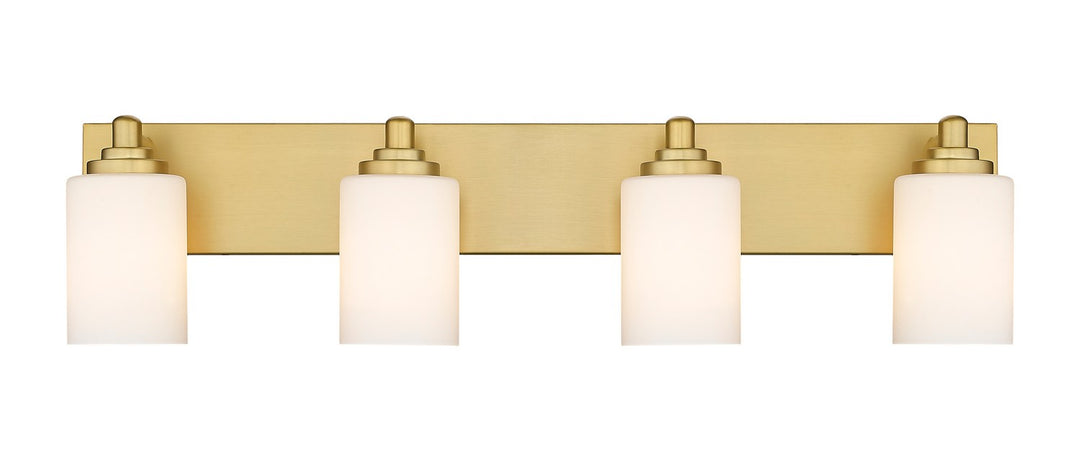 Z-Lite Canada - 485-4V-BG - Four Light Vanity - Soledad - Brushed Gold