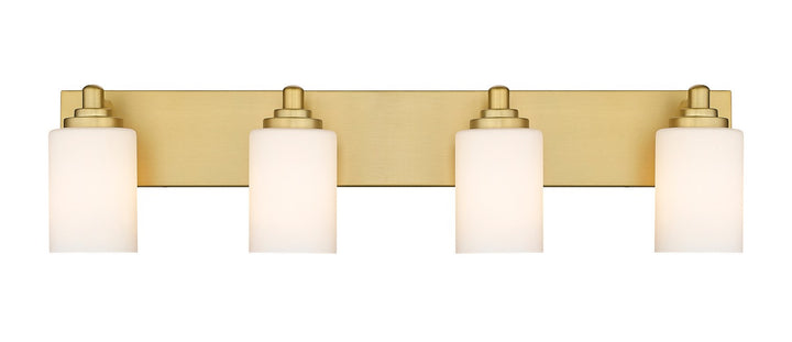 Z-Lite Canada - 485-4V-BG - Four Light Vanity - Soledad - Brushed Gold