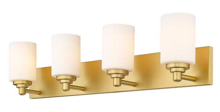Z-Lite Canada - 485-4V-BG - Four Light Vanity - Soledad - Brushed Gold