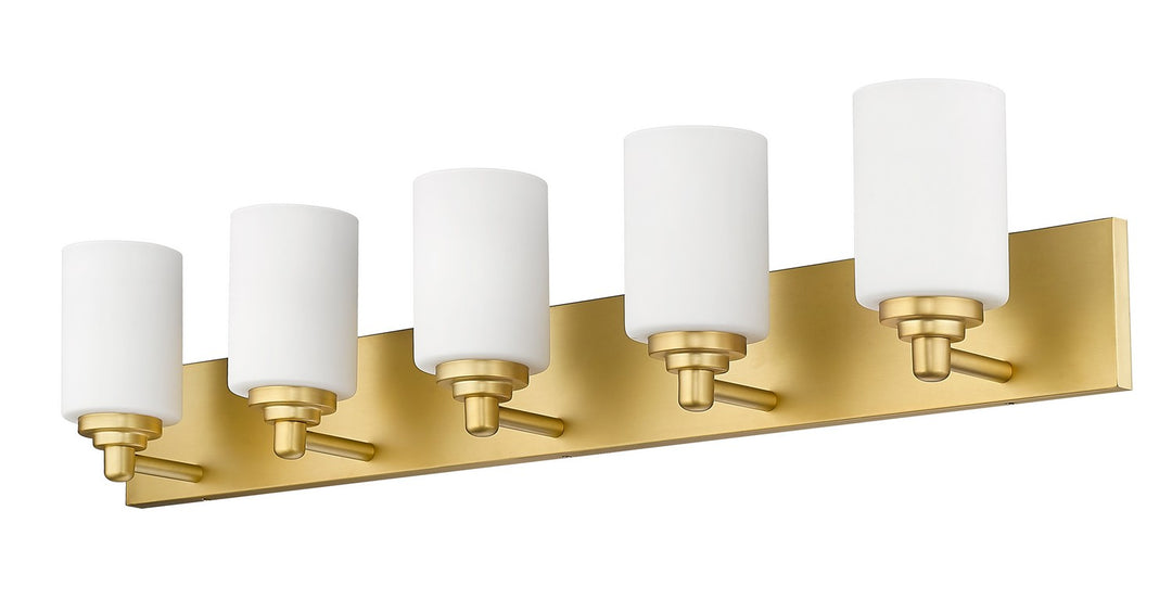 Z-Lite Canada - 485-5V-BG - Five Light Vanity - Soledad - Brushed Gold