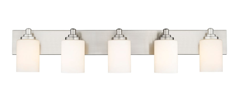 Z-Lite Canada - 485-5V-BN - Five Light Vanity - Soledad - Brushed Nickel