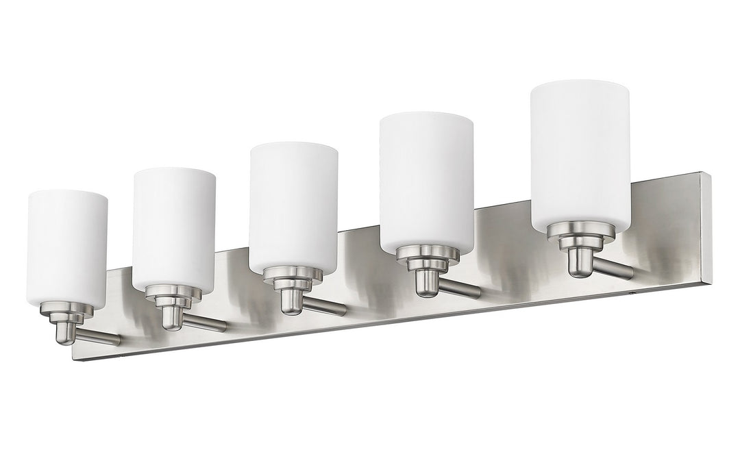 Z-Lite Canada - 485-5V-BN - Five Light Vanity - Soledad - Brushed Nickel
