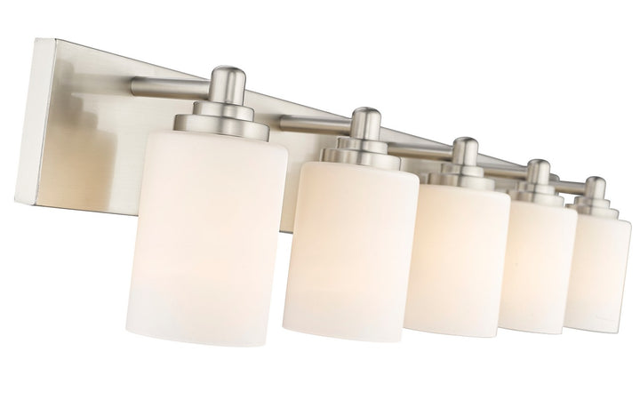 Z-Lite Canada - 485-5V-BN - Five Light Vanity - Soledad - Brushed Nickel